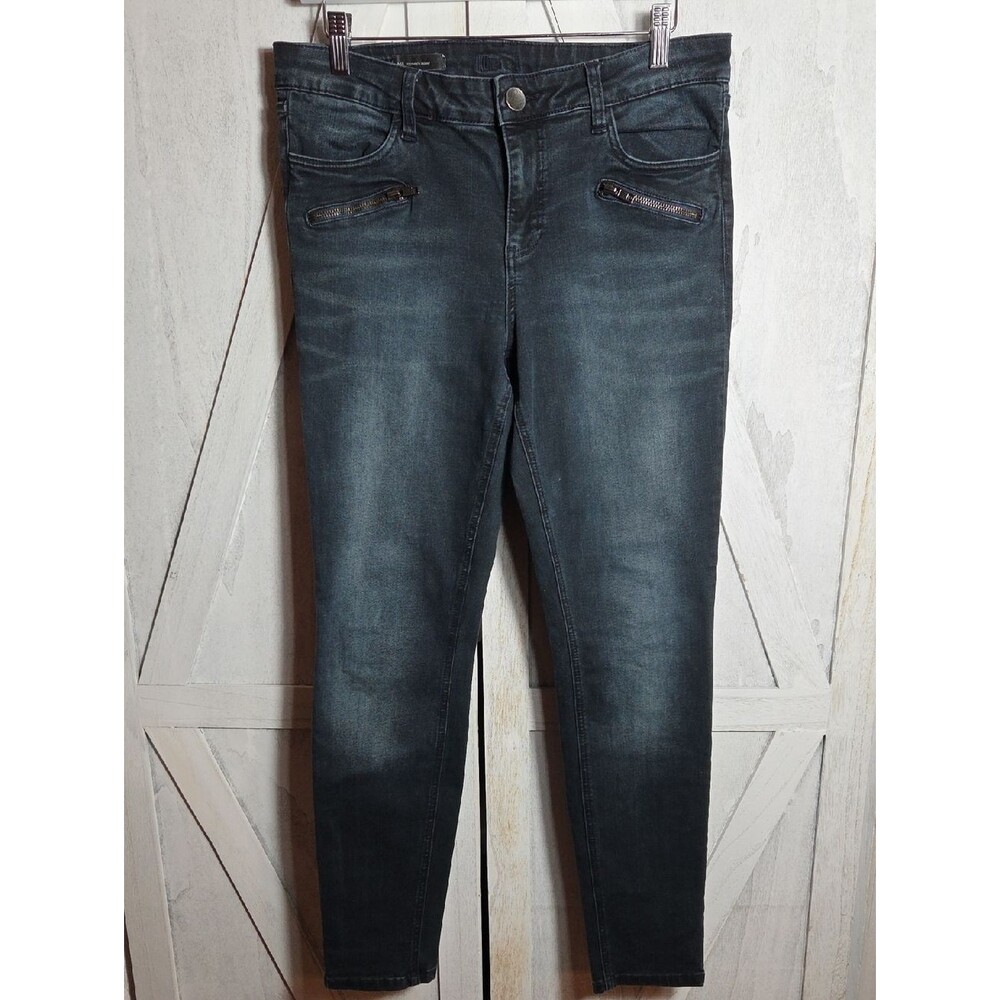 Kut From The Kloth Black Mia Toothpick Skinny Jeans Size 10